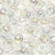 Miyuki rocailles Perlen 6/0 - Transparant ab crystal 6-250